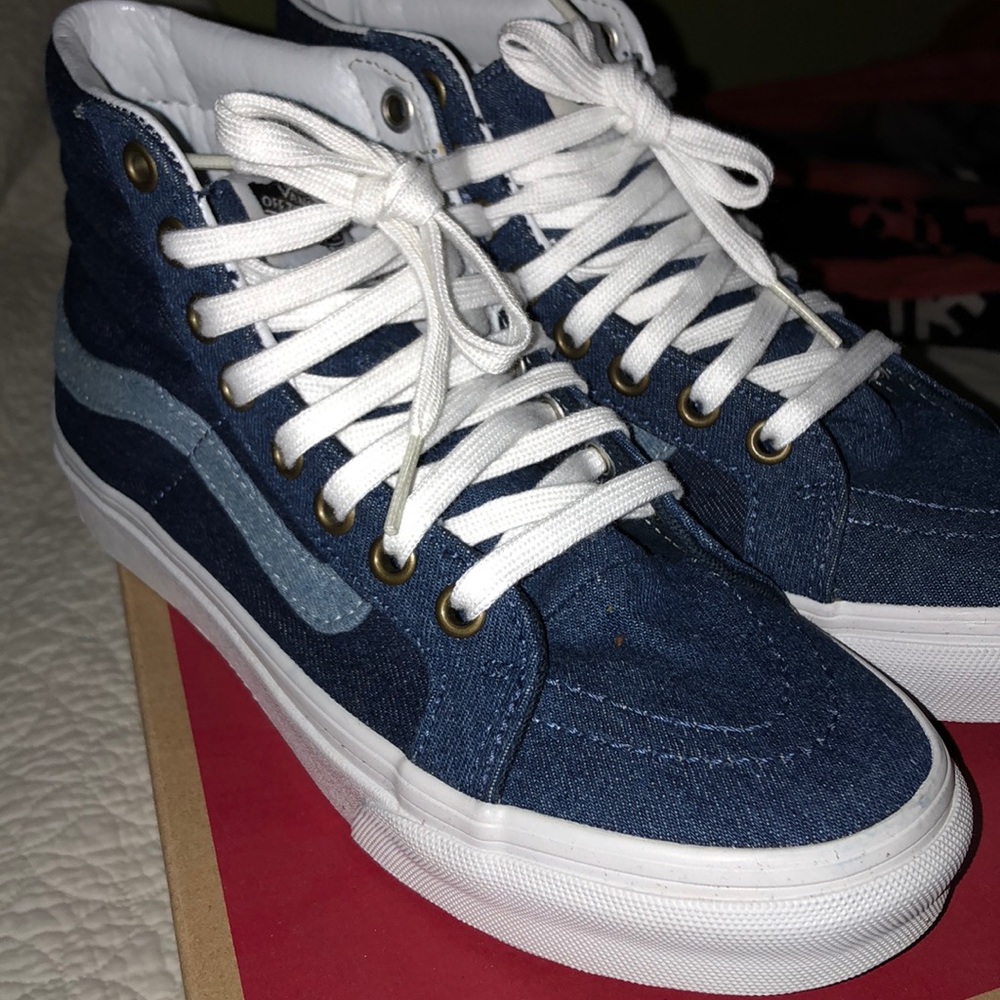 Madewell x Vans Blu Denim sz 6 woman/ 4.5 men NWT